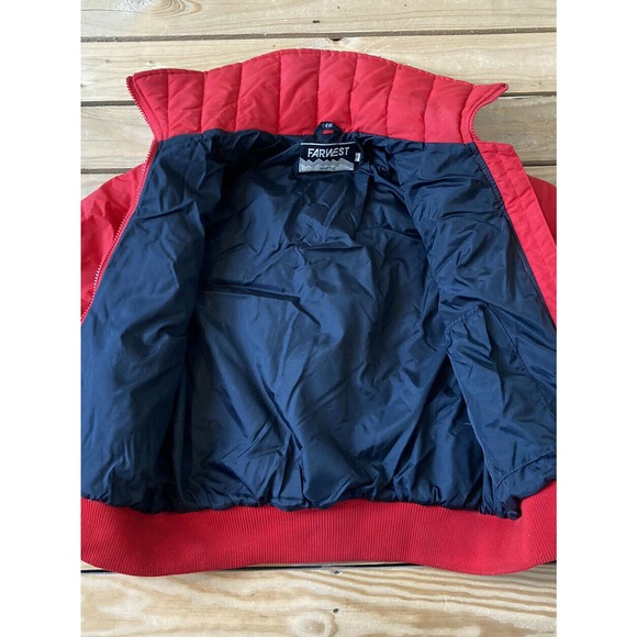 Vintge FARWEST Seattle Full Zip Puffer Coat Jacket - Picture 3 of 9